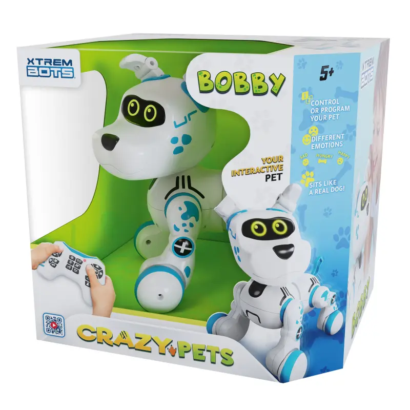 XTREM BOTS Interaktīvais robots Bobby -