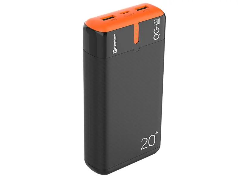 Tracer EnerGen 20000 mAh Melns, Oranžs