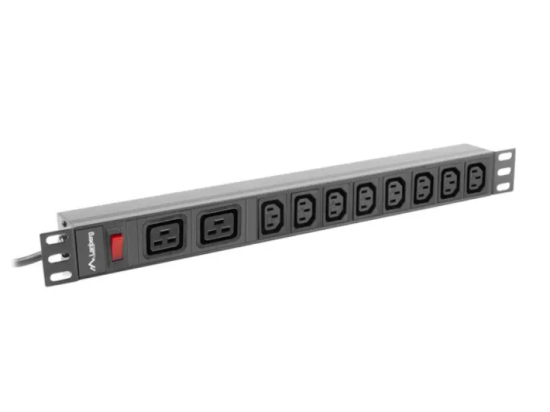 LANBERG Strāvas sadalītājs PDU RACK (1U
