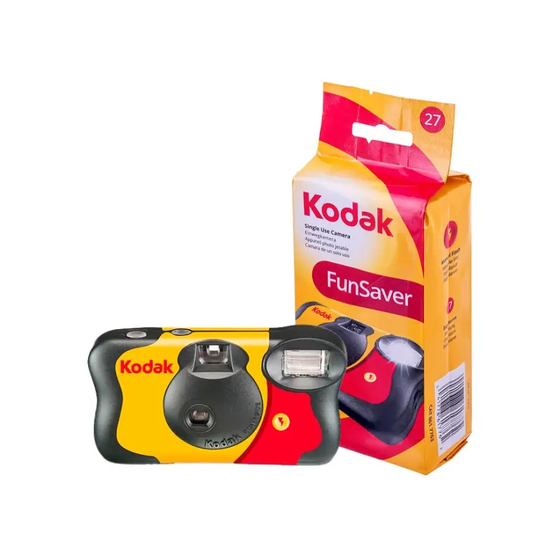 Kodak FunSaver vienreizlietojamā kamera ar zibspuldzi