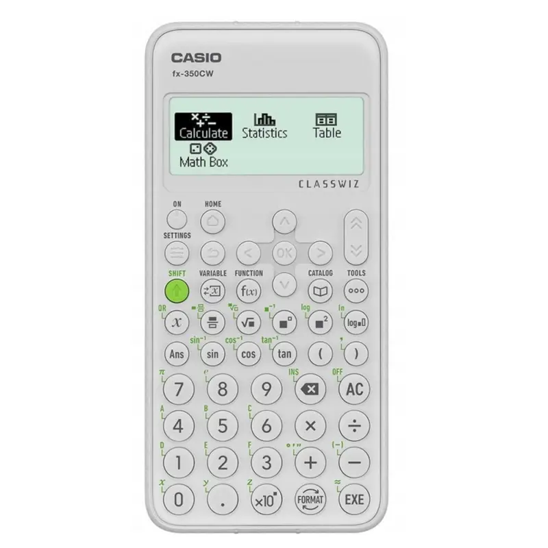 CASIO Kalkulators, Zinātniskais biroja FX-350CW, pelēka