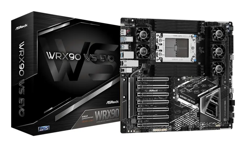 Asrock WRX90 WS EVO mātesplate AMD