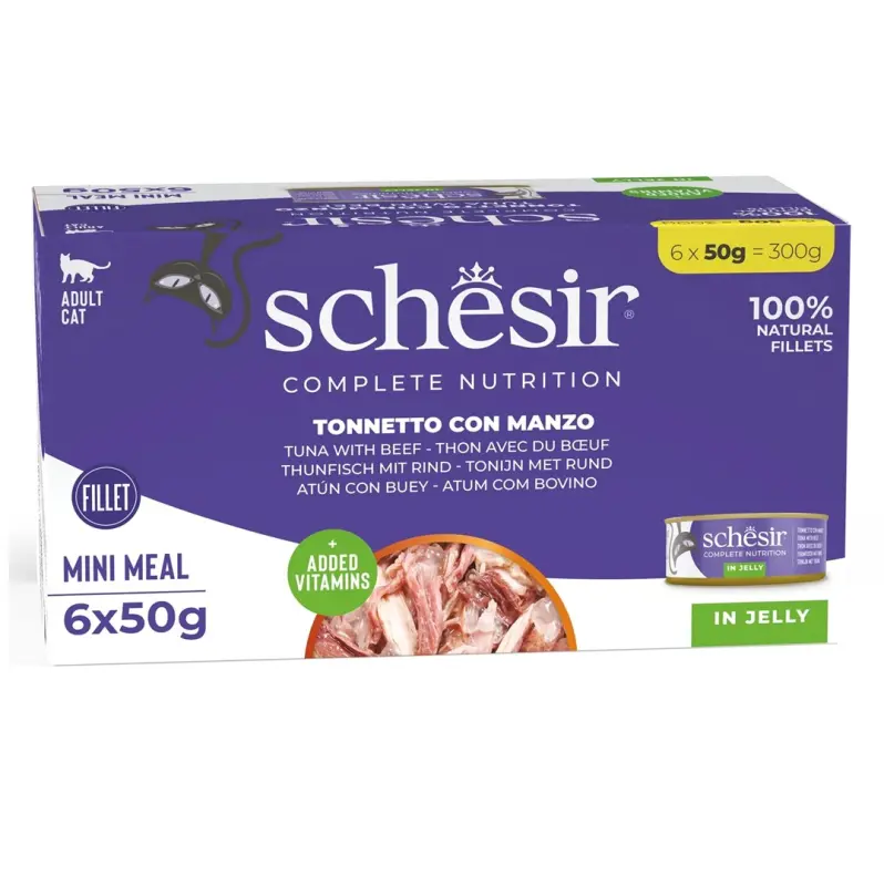 AGRAS PET FOODS SCHESIR želejā ar