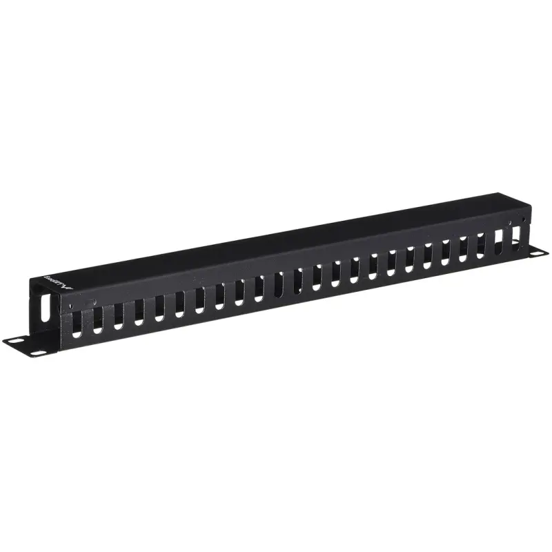 Lanberg 19" 1U kabeļu organizators ar