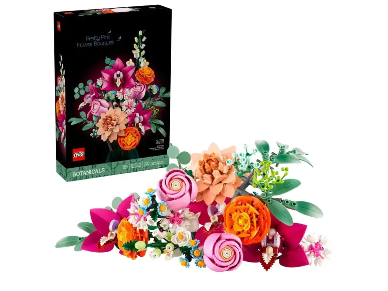 LEGO ICONS Flowers 10342 Botāniskā kolekcija
