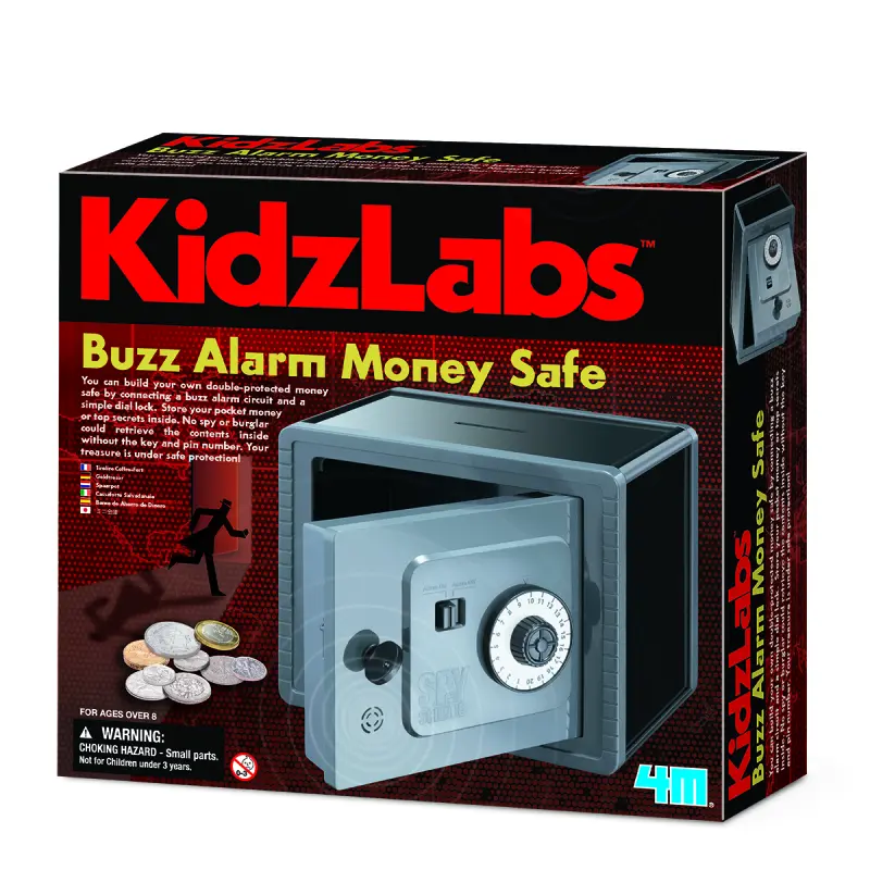 4M KidzLabs Rokdarbu komplekts Seifs -