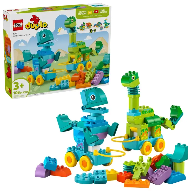LEGO DUPLO 10451 3-in-1 Dinozauri uz