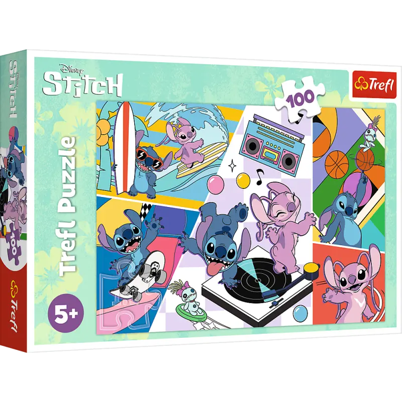 TREFL DISNEY STITCH Puzle, 100 gab