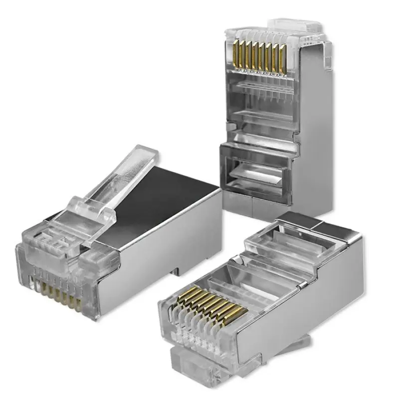 Qoltec 54556 RJ45 moduļu savienotājs |