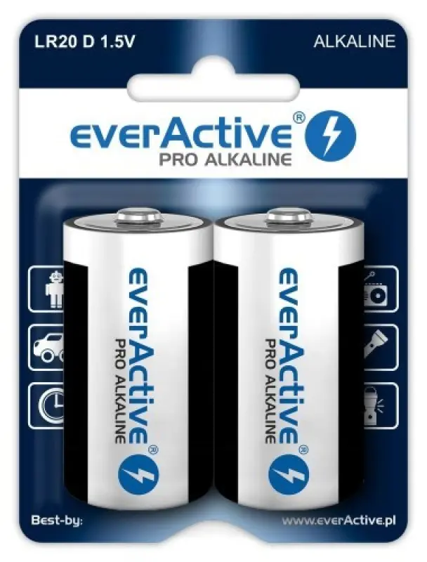 EverActive Pro Alkaline LR20 D –