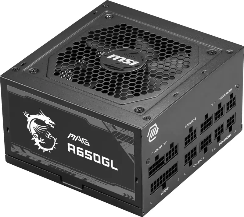 MSI MAG A650GL 650W Barošanas bloks