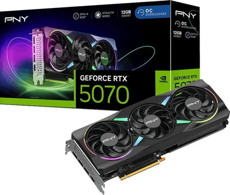 PNY GeForce RTX 5070 ARGB EPIC-X