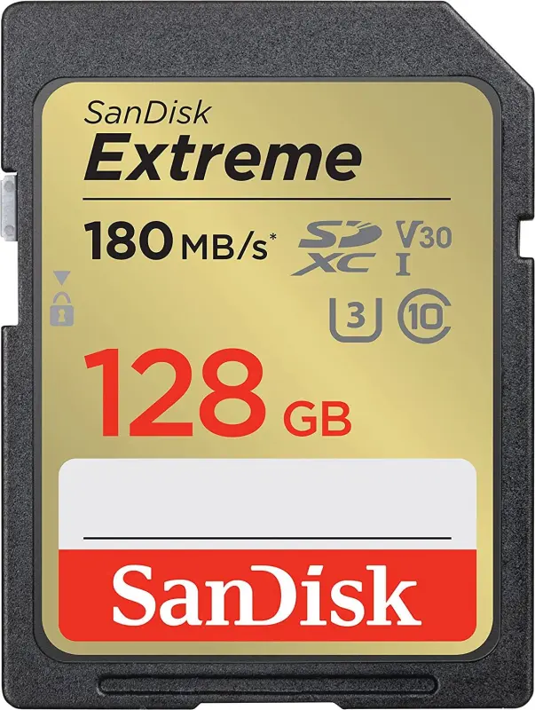 SanDisk Extreme SDXC karte 128GB Klase