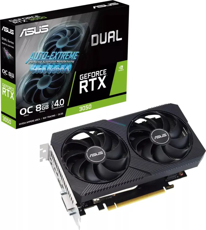 Asus Dual GeForce RTX 3050 OC