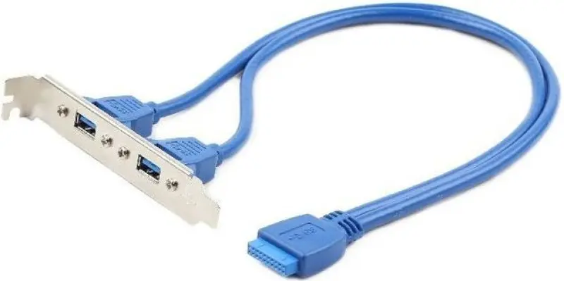 Gembird USB 3.0 Dubultportu paneļa