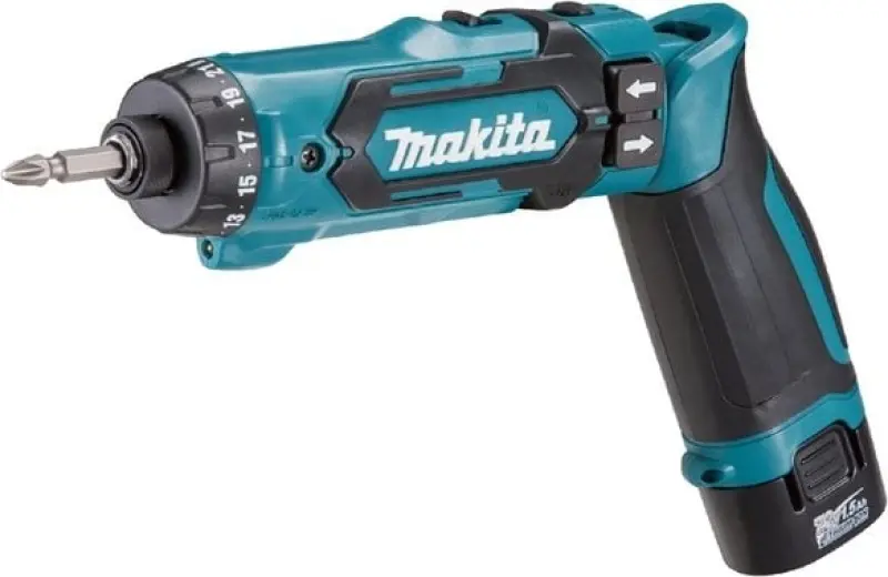 Makita Bezvadu skrūvgriezis DF012DSE 7.2V