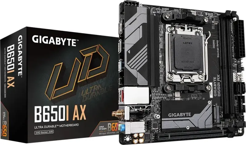 Gigabyte B650I AX Mātesplate - B650I