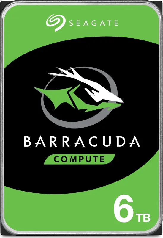 Seagate BarraCuda 6TB 3,5" SATA