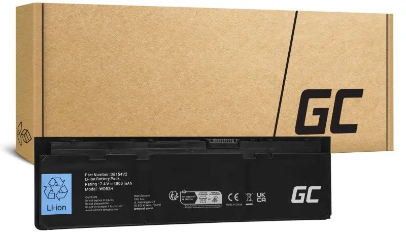 Green Cell WD52H VFV59 Akumulators Dell