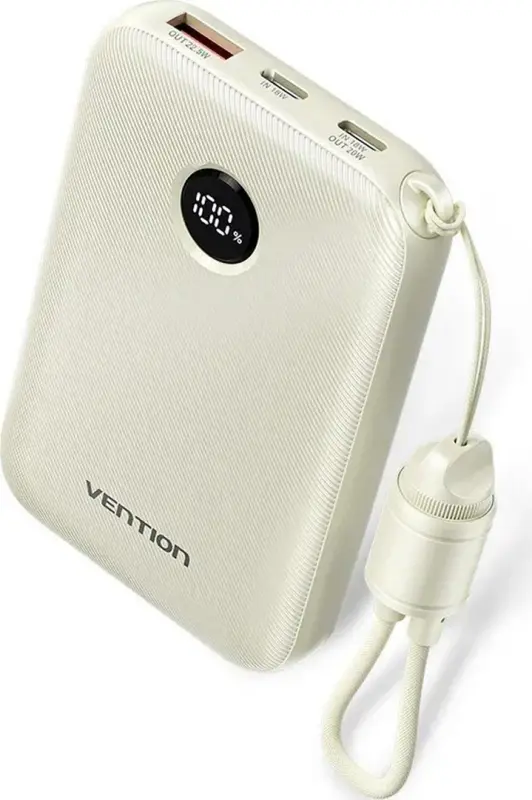 Powerbank Vention 10000mAh, 2 x USB-C