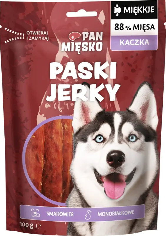 PAN MIĘSKO Suņu gardumi - Pīles