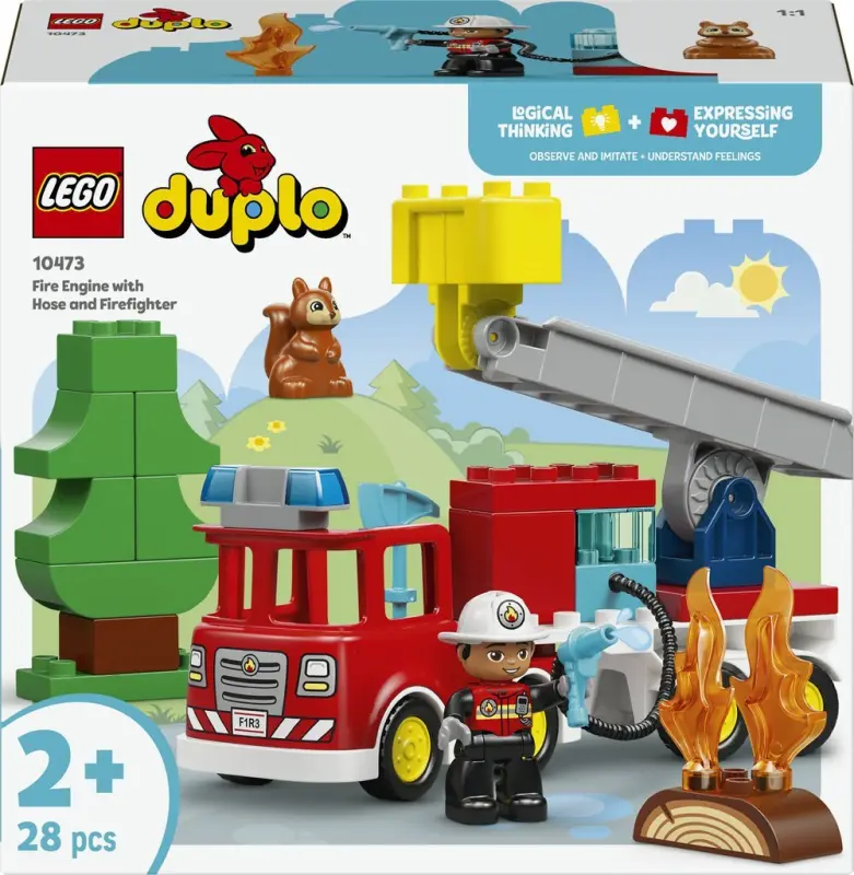 LEGO Duplo Ugunsdzēsības mašīna ar šļūteni