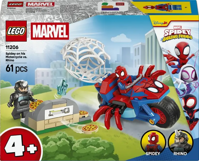 LEGO Marvel Spiderman uz Motocikla pret