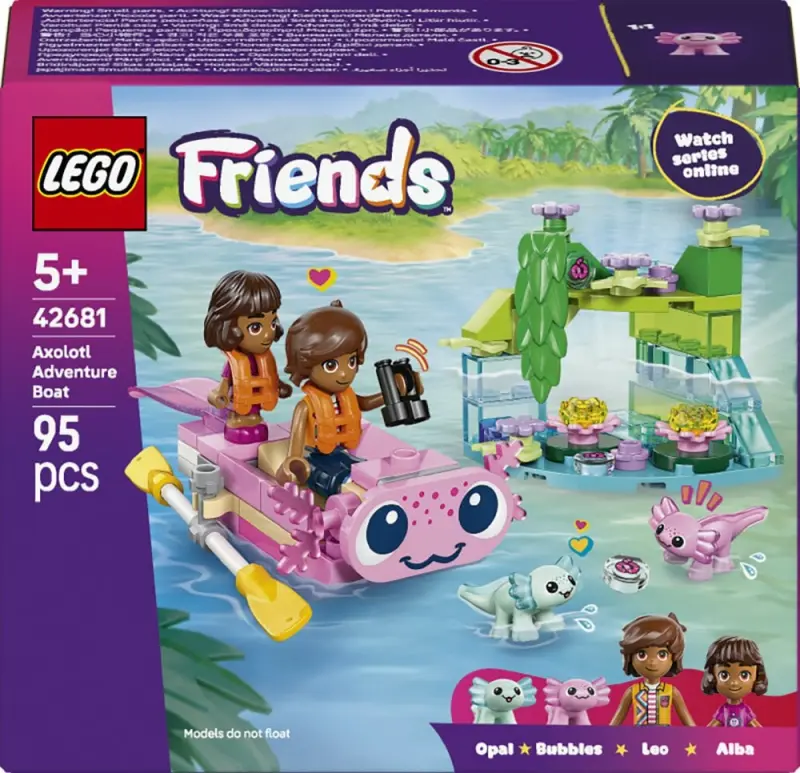 LEGO Friends Axolotla Laivu Piedzīvojumi (42681)