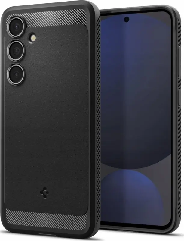 Spigen Rugged Armor lieta, matēta melna