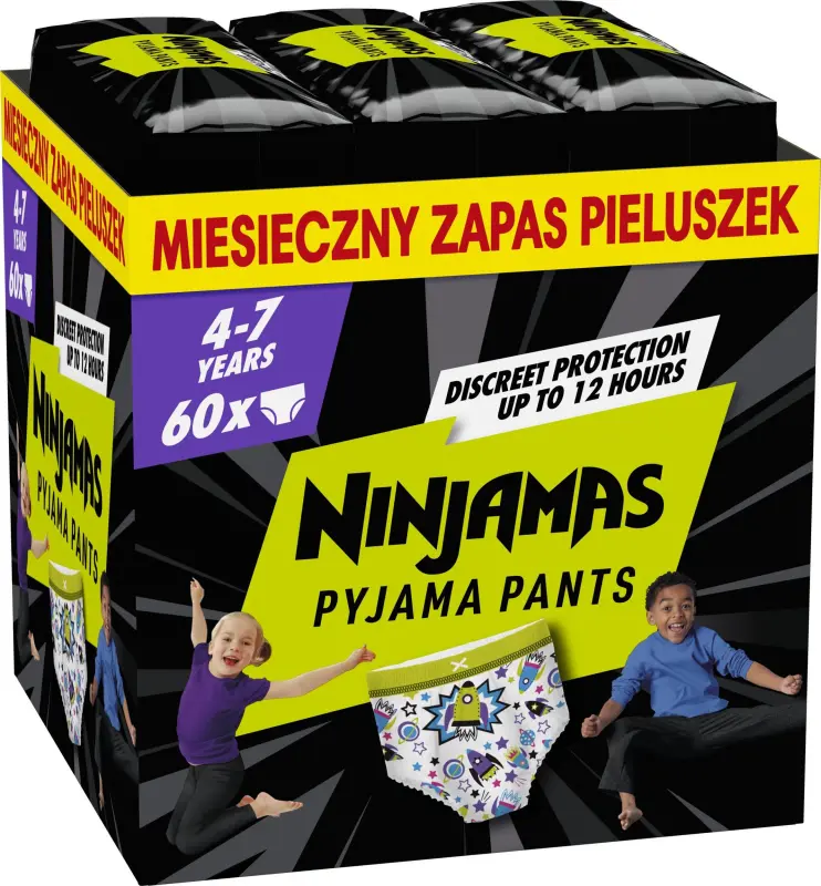 Pampers Ninjamas Pull-Up autiņbiksītes zēniem, izmērs