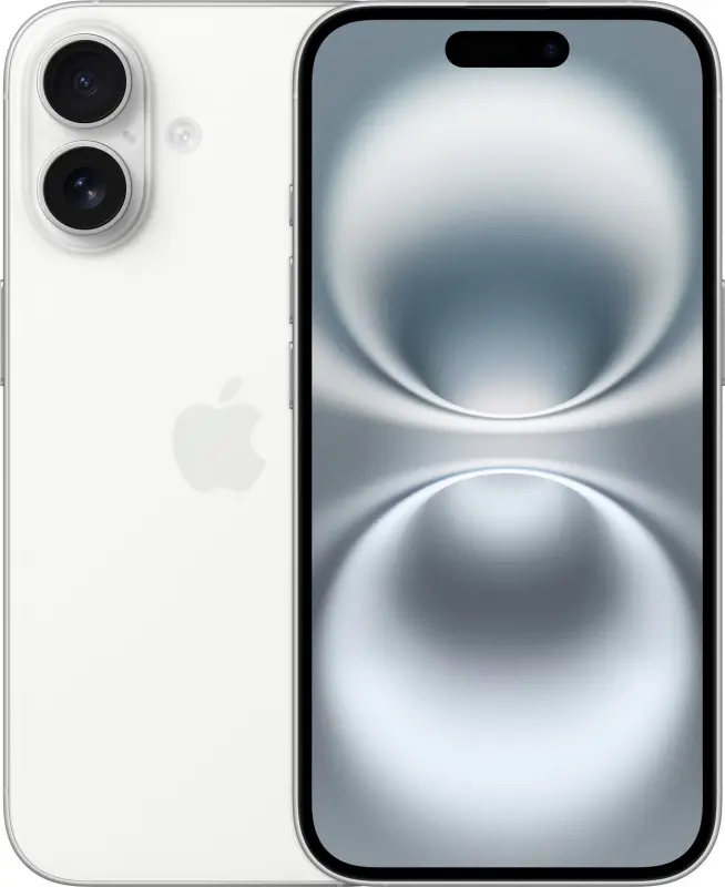 Apple iPhone 16 128GB Balts Viedtālrunis