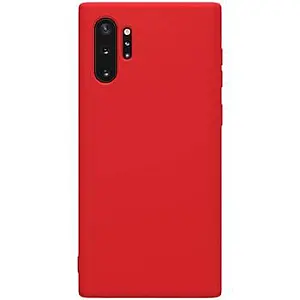 Nillkin Samsung Galaxy Note 10 Plus Rubber Wrapped Protective Cover Red