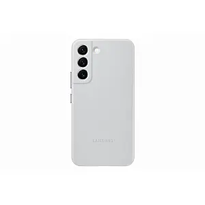 Samsung Galaxy S22 Leather Cover Light Gray