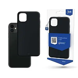 3MK Apple iPhone 11 Matt Case Black