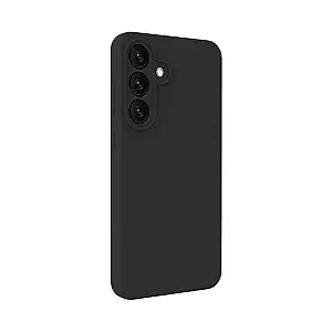 Evelatus Samsung Galaxy S25 FE Premium Magnetic Soft Touch Silicone Case Black