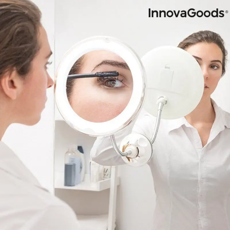 InnovaGoods Kosmētiskais spogulis ar LED apgaismojumu