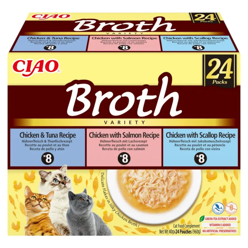 INABA CAT CIAO BROTH VISTAS GAILIS