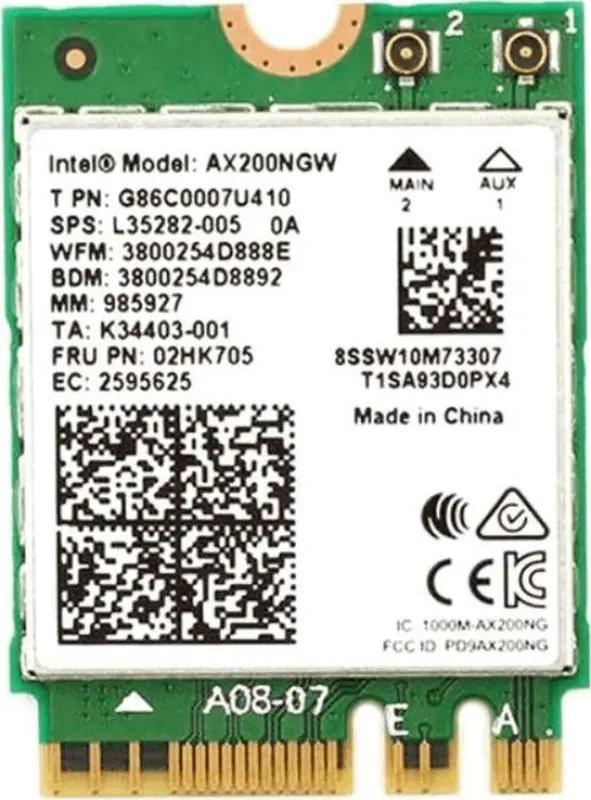 Intel AX200 Tīkla karte (AX200.NGWG