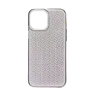 iLike Apple iPhone 11 Silicone case Shine Transparent Black