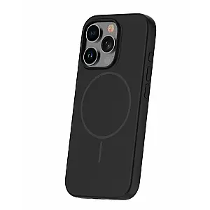 iLike Apple iPhone 16 Pro Max Soft Touch Silicone case With Magnetic Black