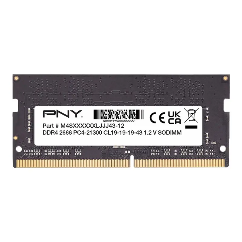 PNY 16GB DDR4 2666Hz SO-DIMM atmiņa