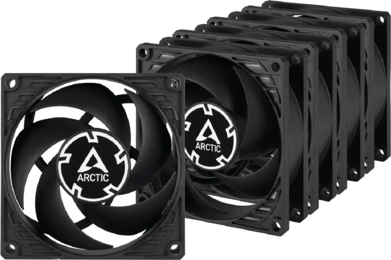 Arctic P8 Silent Ventilators Komplektā 5
