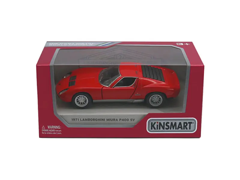 KINSMART Die-Cast modelis 1971 Lamborghini Miura