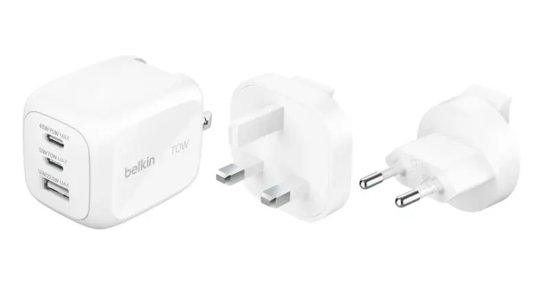 Belkin BOOSTCHARGE 70w 2C1A Wall Charger