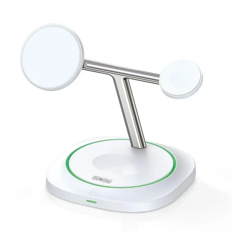 Duzzona W16 15W 3-in-1 Magnetic Wireless