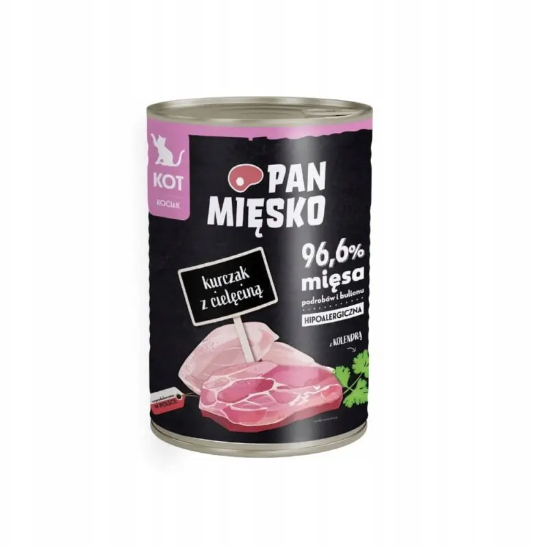 PAN MIĘSKO Gaļas vistas un liellopa