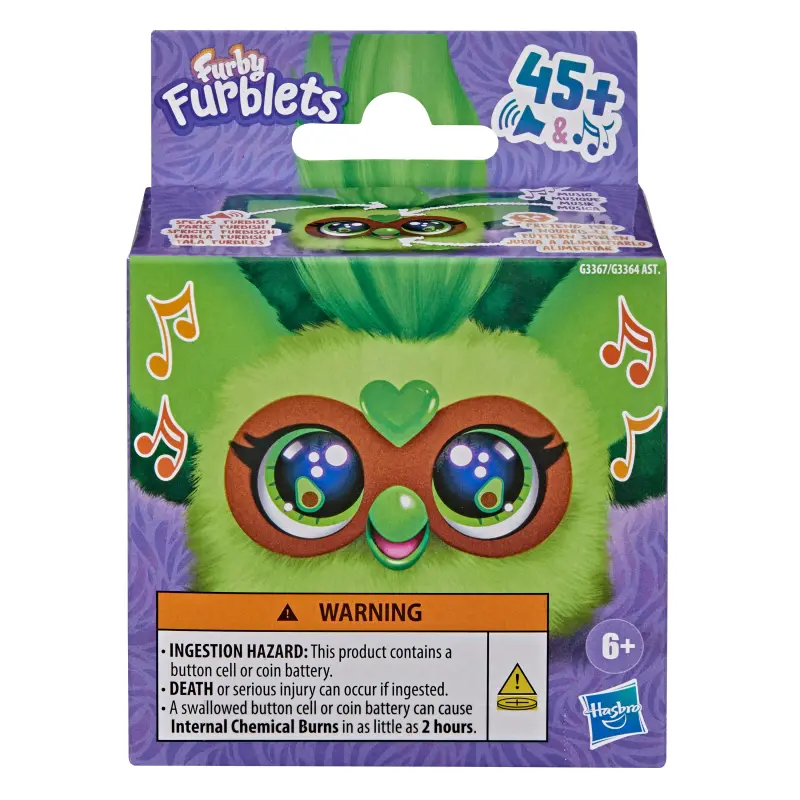 FURBY Interaktīva plīša rotaļlieta Foodies -