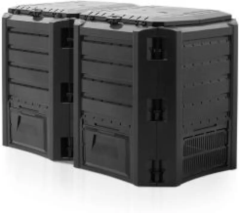 Prosperplast MODULE COMPOGREEN 2-komoru komposta tvertne