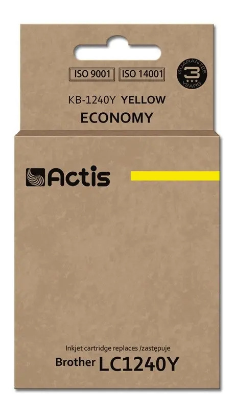 Actis KB-1240Y Tinte (aizvieto Brother LC1240Y/LC1220Y