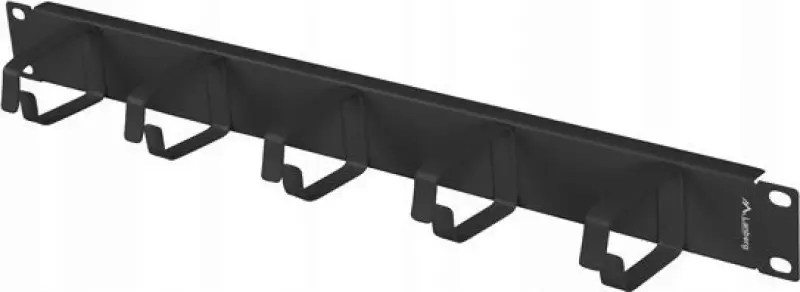Lanberg 19" 1U kabeļu organizators ar